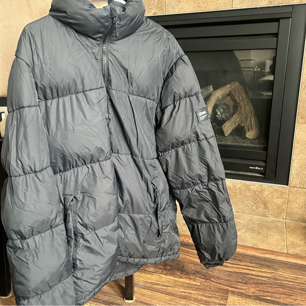 Zara DNWR Men's Black Puffer Jacket. Thick, Warm & Comfortable Size XL